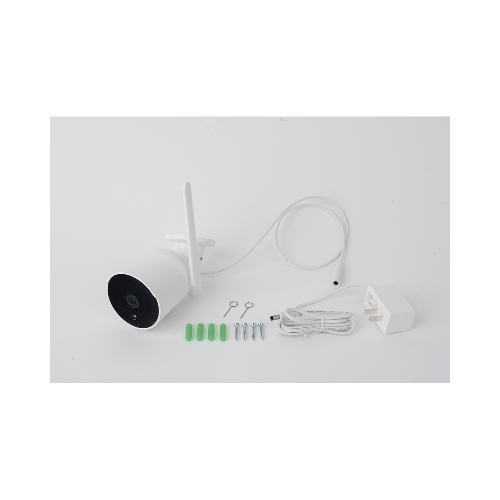 CAMARA BALA IP 2MPWIFI AUDIO DE 2 VÍAS ALMACENAMIENTO EN MICRO SD LENTE DE 4MM ANGULO DE APERTURA 90 GRADOS IP65 SCAM2B - SILYMX