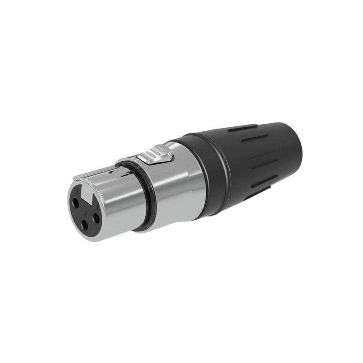 Equipos de AudioSEETRONICSCHF3Conector Hembra XLR 3 Pines Carcasa Acero Inoxidable Contactos Oro SEETRONIC SCHF3 - SILYMX