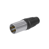 Equipos de AudioSEETRONICSCHM3Conector Macho XLR 3 Pines Acero Inoxidable Contactos Oro SEETRONIC SCHM3 - SILYMX