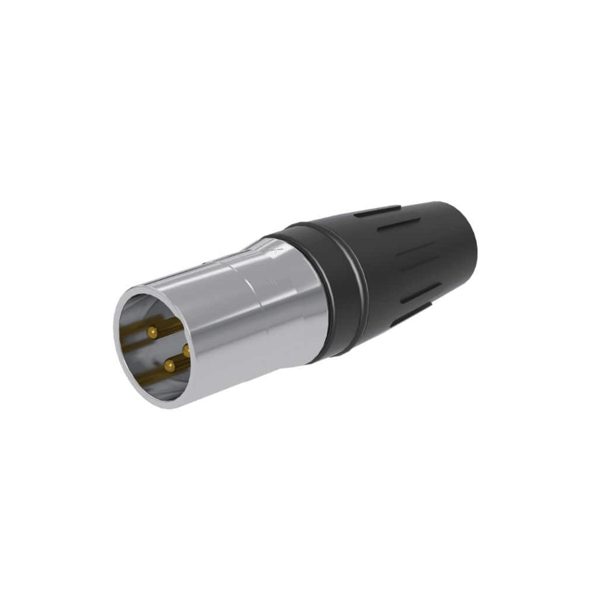 Equipos de AudioSEETRONICSCHM3Conector Macho XLR 3 Pines Acero Inoxidable Contactos Oro SEETRONIC SCHM3 - SILYMX