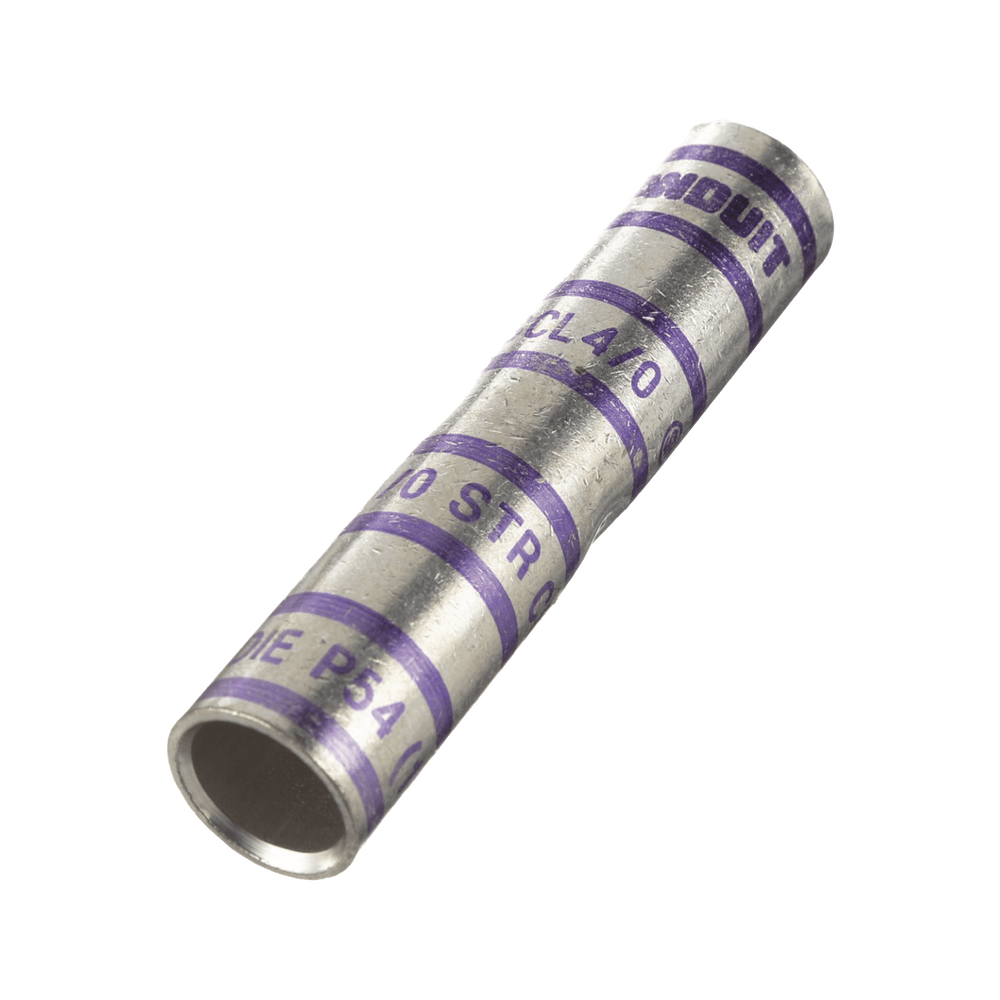 Herramientas para CablesPANDUITSCL4/0-XEmpalme de Compresión a tope de Cobre tipo barril largo Para cable 4/0 AWG Paquete de 10 Piezas SCL4/0 - X - SILYMX