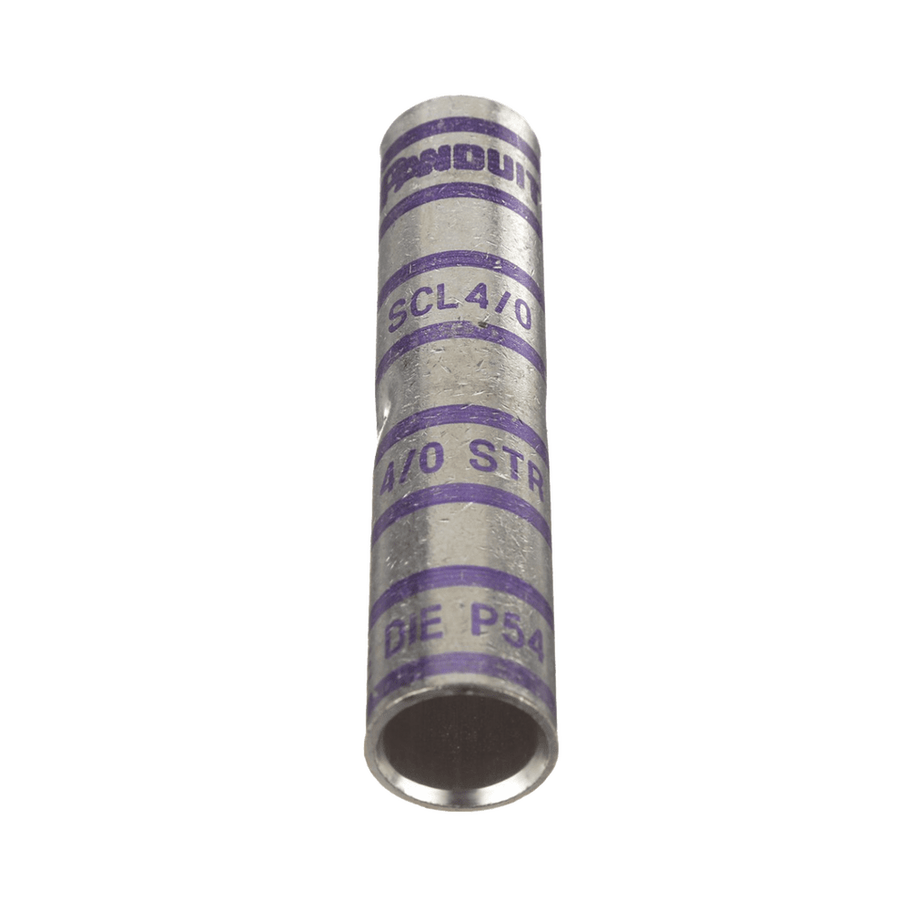 Herramientas para CablesPANDUITSCL4/0-XEmpalme de Compresión a tope de Cobre tipo barril largo Para cable 4/0 AWG Paquete de 10 Piezas SCL4/0 - X - SILYMX