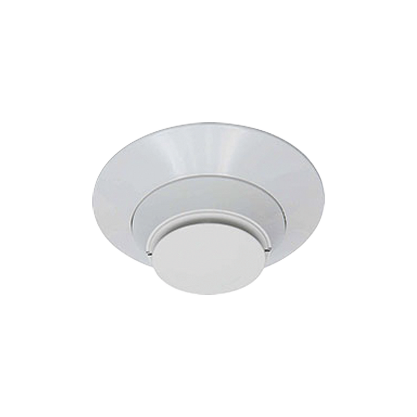 Detector de humo fotoeléctrico direccionable, color blanco, incluye base de montaje 6"