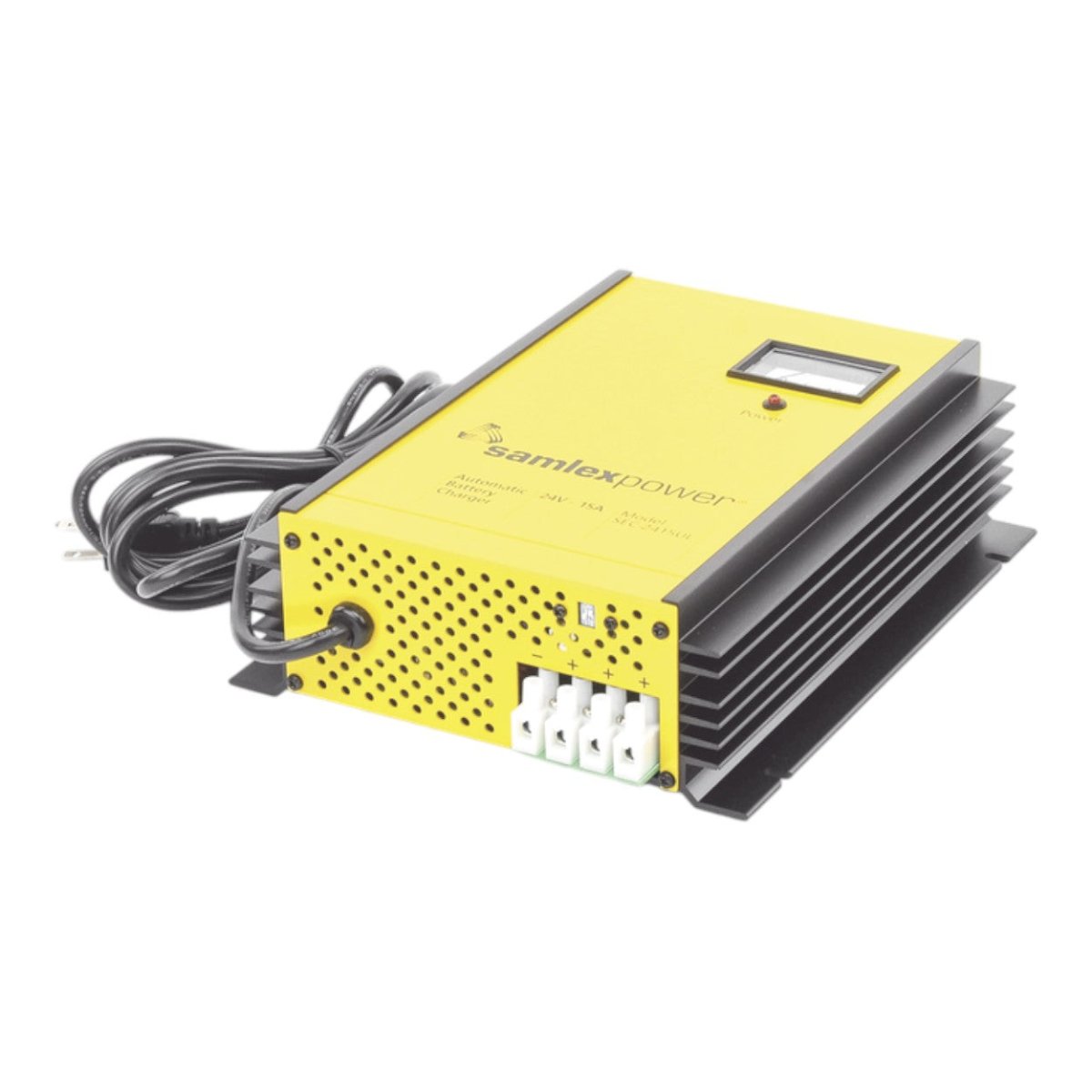 Cargador de Baterías de Plomo Ácido 24 Volts 15 A con Función de Respaldo de Energía en CD - SILYMX