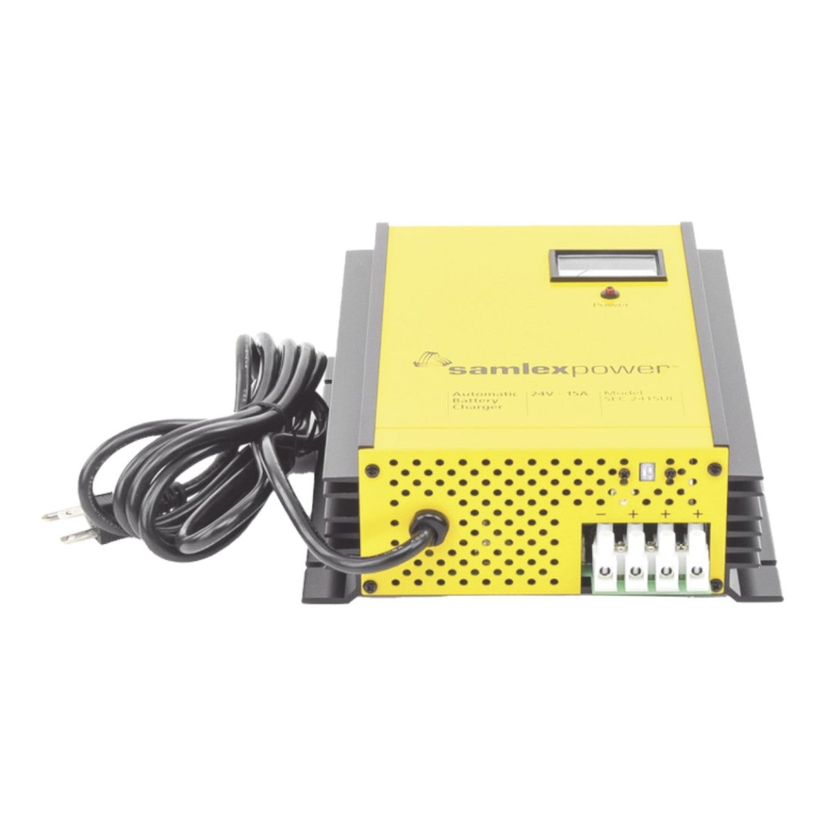 Cargador de Baterías de Plomo Ácido 24 Volts 15 A con Función de Respaldo de Energía en CD - SILYMX