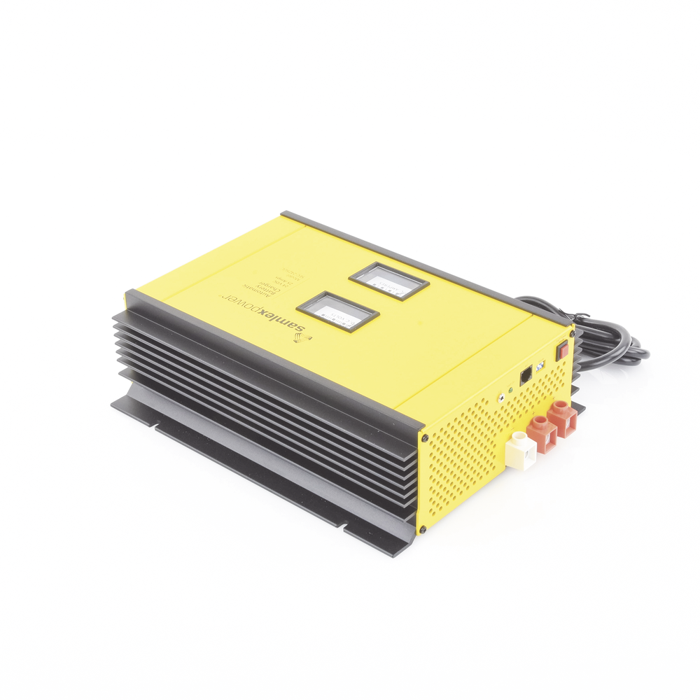 Cargador de Baterías de Plomo Ácido 24 Volts 25 A con Función de Respaldo de Energía en CD - SILYMX