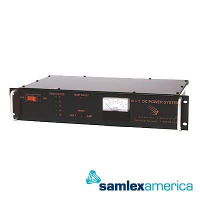 Fuente de Poder Conmutada 13.8V, 40A, Instalación en Rack con Cargador de Baterías - SILYMX