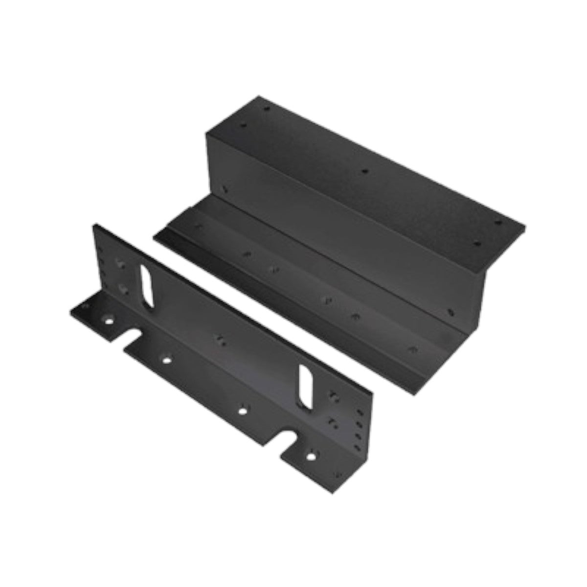 Soporte En Z Negro Para Cerraduras Electromagnéticas De La Serie De 1200 Lb E-941S-1K2B/ZQ - SILYMX