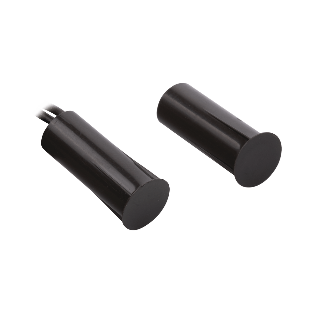 Contacto magnético SFIRE para puertas y ventanas aluminio y madera de empotrar color café /GAP: 22mm SF-1017BR - SILYMX