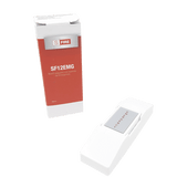 Botón De Pánico Con leyenda de Emergencia Aplicaciones para Paneles de alarma control de acceso Videovigilancia Fácil Uso SF12EMG - SILYMX