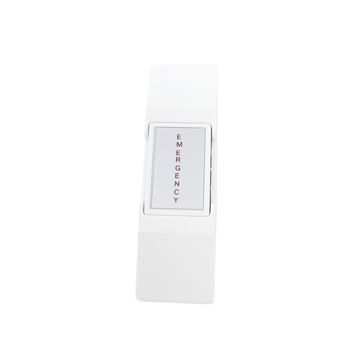 Botón De Pánico Con leyenda de Emergencia Aplicaciones para Paneles de alarma control de acceso Videovigilancia Fácil Uso SF12EMG - SILYMX