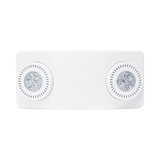 Luz de Emergencia Dual LED 520lm uso rudo montaje en pared o techo batería de respaldo incluida SF-1960-LF - SILYMX