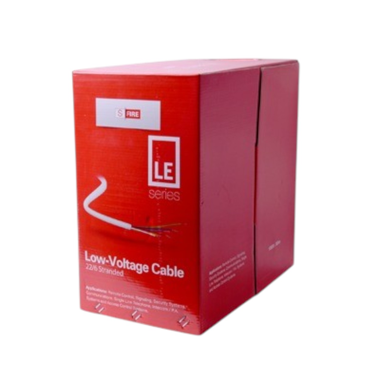 Bobina de Cable SFIRE para alarma 6X22 AWG CCA 305 Metros SF-22-06-LE - SILYMX