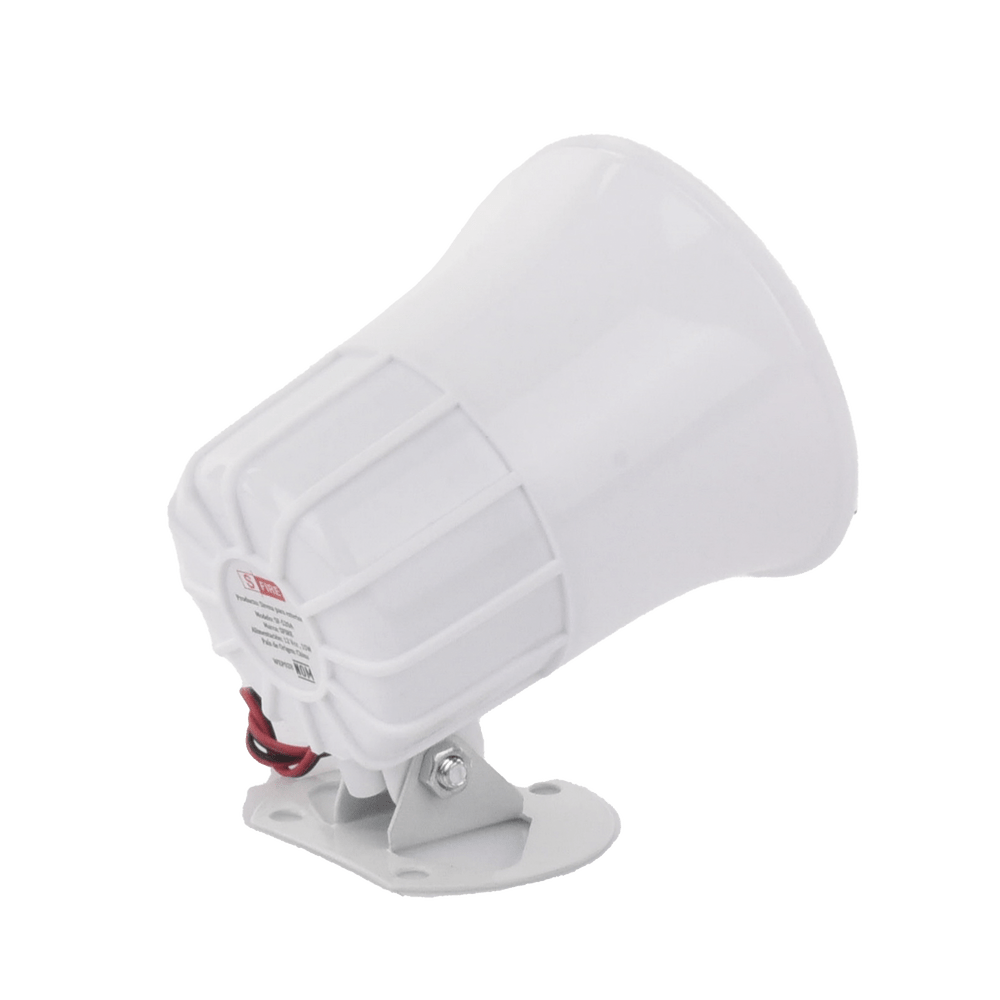 Sirena de 110dB 15 W Pequeña y Potente Cableada SF-520A - SILYMX