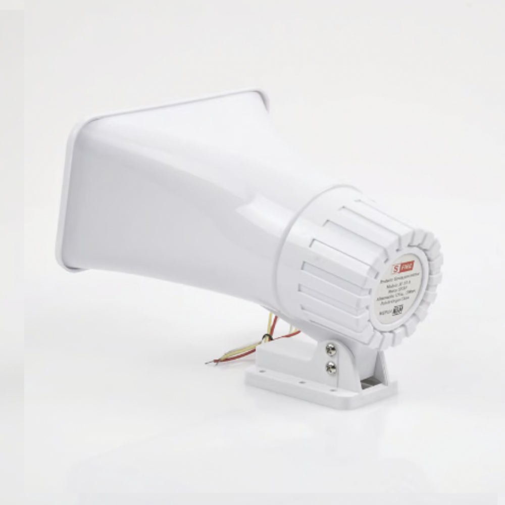 Sirena de 2 tonos 30 W Sonido 118 dB para alarmas SF-581A - SILYMX