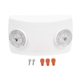 Luz LED de Emergencia ultra compacta 150 lúmenes Luz fría Batería de Respaldo Incluida Botón de test SF660LW - SILYMX