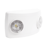 Luz LED de Emergencia ultra compacta 150 lúmenes Luz fría Batería de Respaldo Incluida Botón de test SF660LW - SILYMX