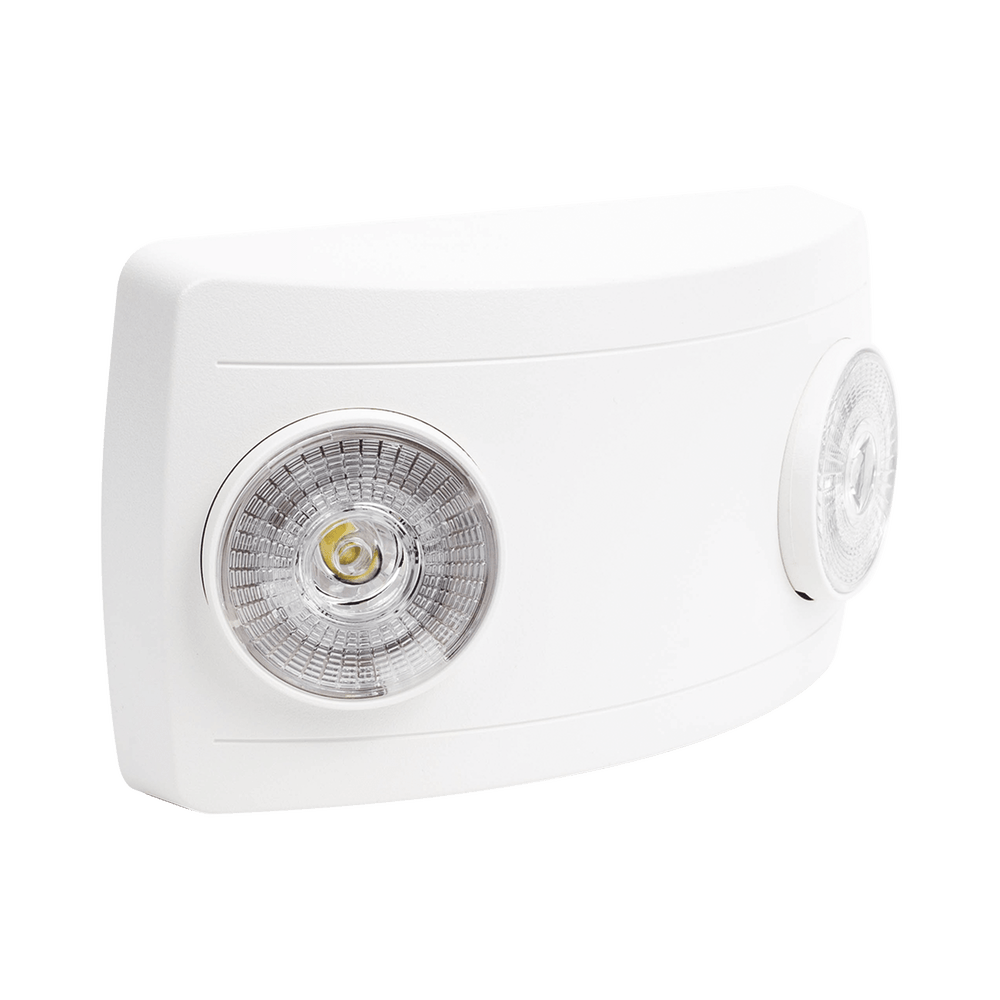 Luz LED de Emergencia ultra compacta 150 lúmenes Luz fría Batería de Respaldo Incluida Botón de test SF660LW - SILYMX