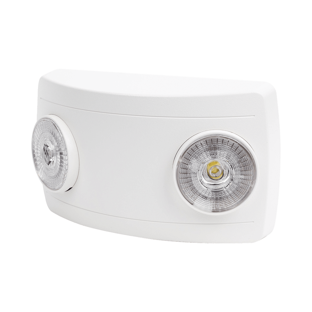 Luz LED de Emergencia ultra compacta 150 lúmenes Luz fría Batería de Respaldo Incluida Botón de test SF660LW - SILYMX