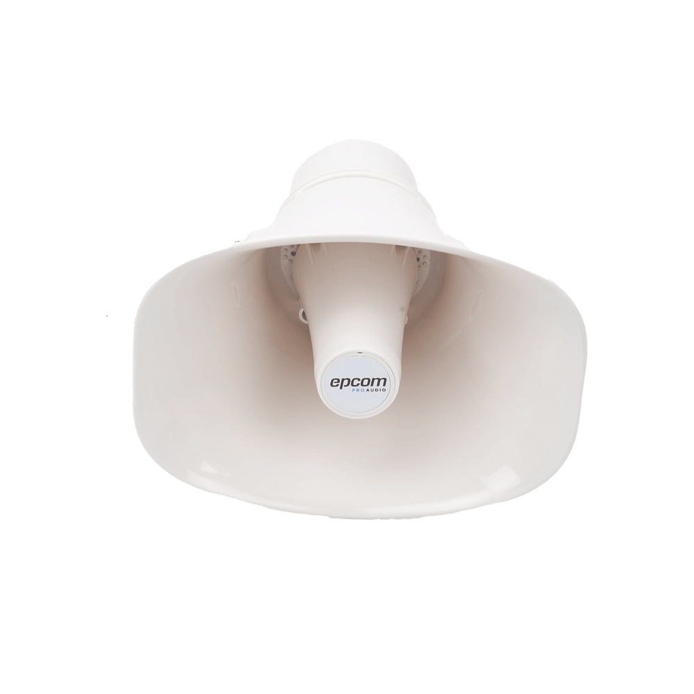 Altavoz para Exterior Tipo Trompeta 15-30W 70/100V IP66 Material ABS Bracket de Metal SF-720A - SILYMX