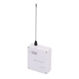 Receptor Inalámbrico SFIRE LoRa 2,500 m con 4 Relevadores Tipo C para Sistemas de Alarma SF-LORA-REC-4