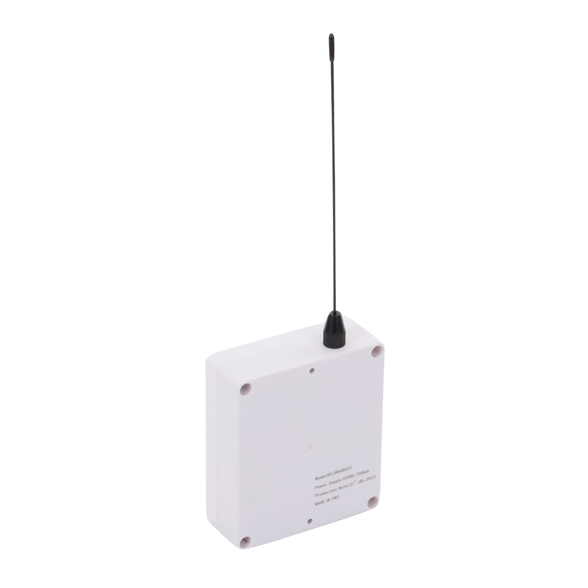 Receptor Inalámbrico SFIRE LoRa 2,500 m con 4 Relevadores Tipo C para Sistemas de Alarma SF-LORA-REC-4