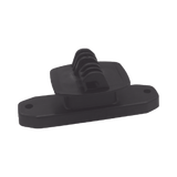 Aislador de Paso Negro reforzado para cercos eléctricos, resistente al clima extremoso SFPASO