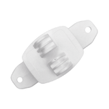 Aislador de Paso Blanco reforzado para cercos eléctricos, resistente al clima extremoso SFPASOW - SILYMX