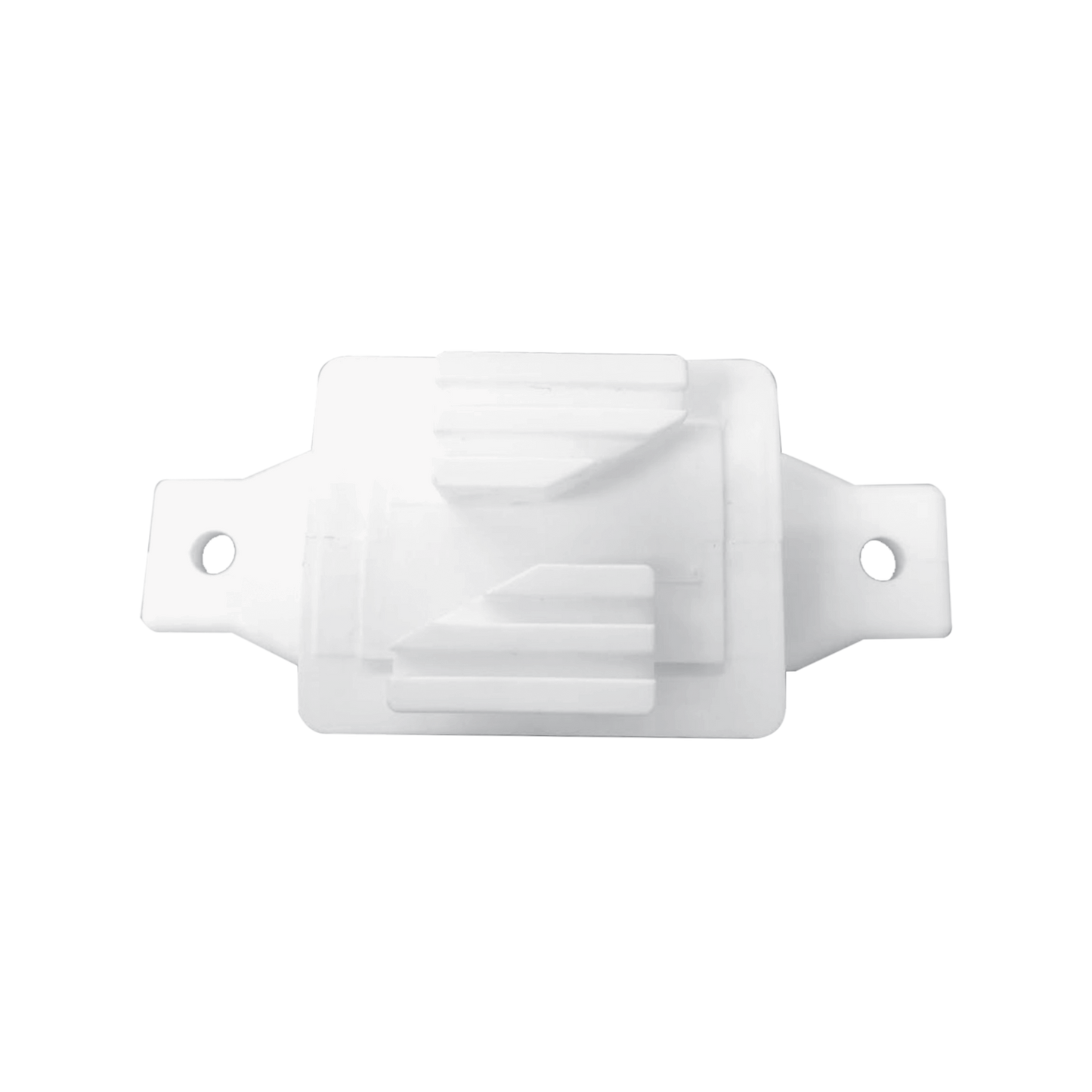 Aislador de Paso Blanco reforzado para cercos eléctricos, resistente al clima extremoso SFPASOW - SILYMX