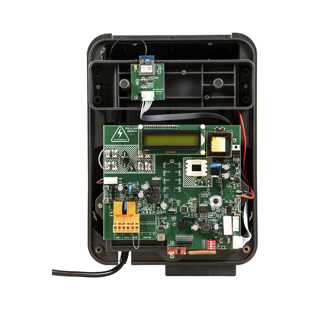 Energizador 2 Joules 6000 mts lineales de proteccion WIFI Receptor para Control Remoto y Tag integrados - SILYMX