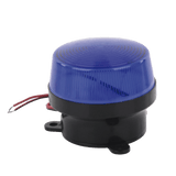 Mini estrobo color azul con montaje de pestaña SF-STRB - SILYMX