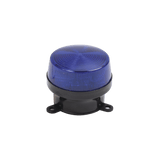 Mini estrobo color azul con montaje de pestaña SF-STRB - SILYMX