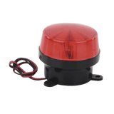 Mini estrobo color Rojo con montaje de pestaña SFIRE SF-STRR - SILYMX