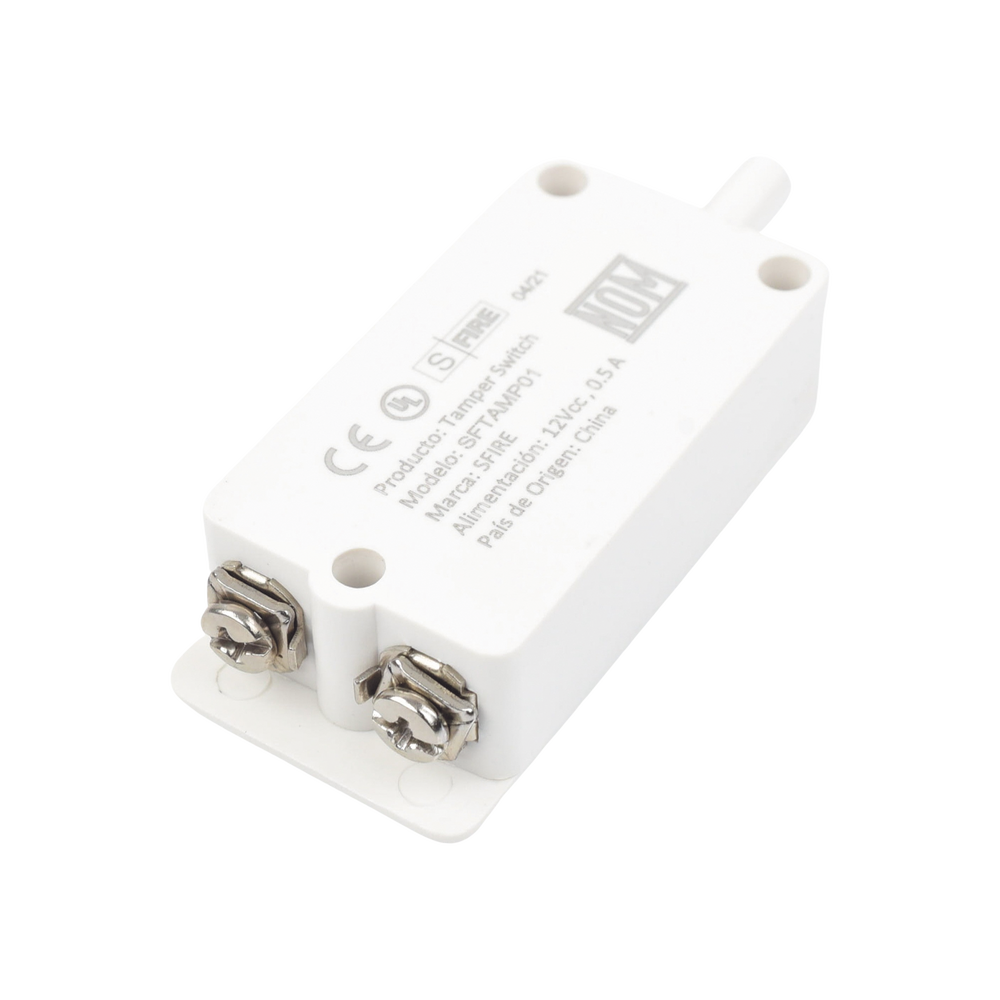 Tamper switch Normalmente Cerrado Aplicación para Paneles de alarma Gabinetes, paneles de acceso etc Fácil uso SFTAMP01 - SILYMX