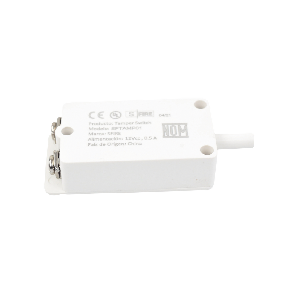 Tamper switch Normalmente Cerrado Aplicación para Paneles de alarma Gabinetes, paneles de acceso etc Fácil uso SFTAMP01 - SILYMX