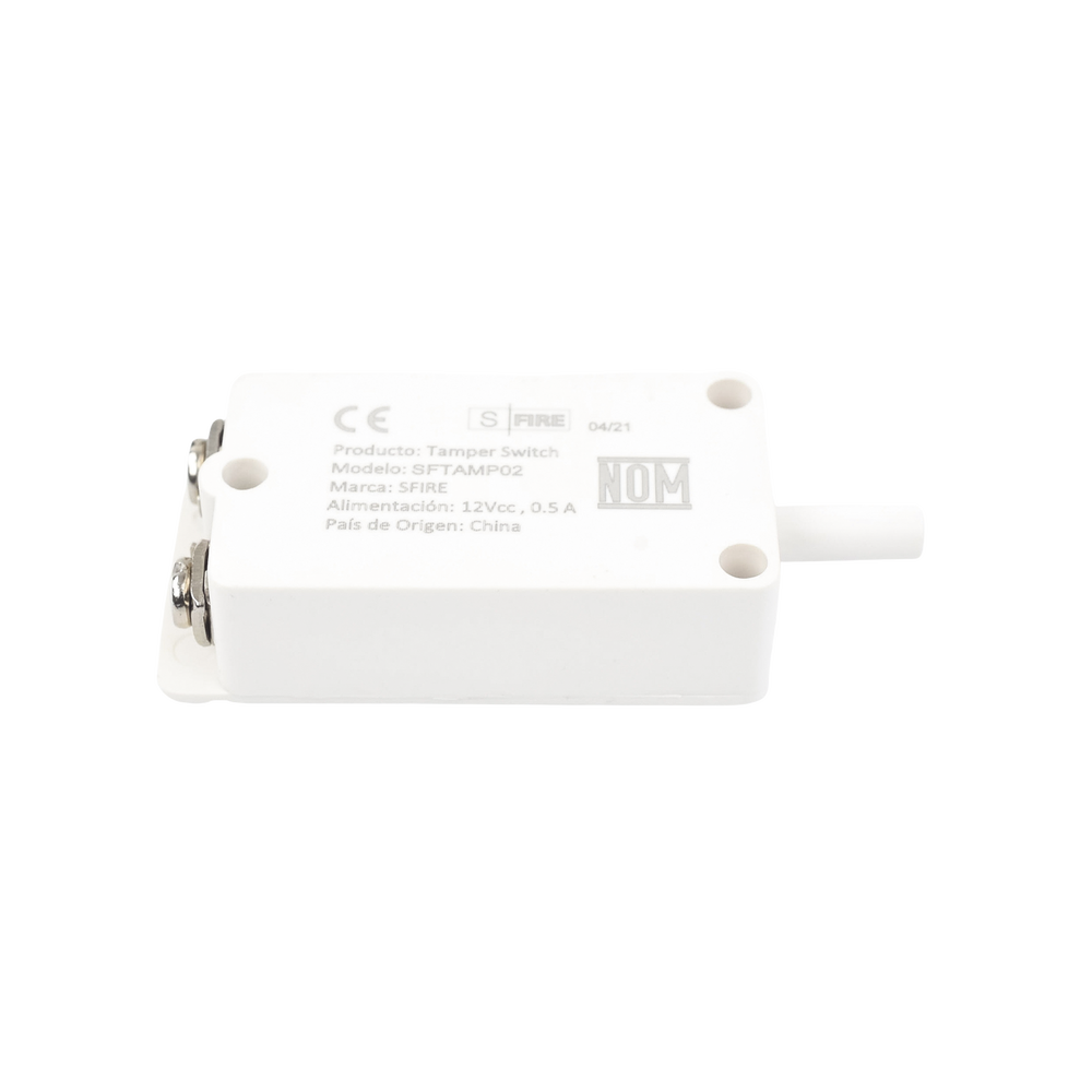 Tamper switch Normalmente Abierto Aplicación para Paneles de alarma, Gabientes, paneles de acceso, etc  Facil uso SFTAMP02 - SILYMX