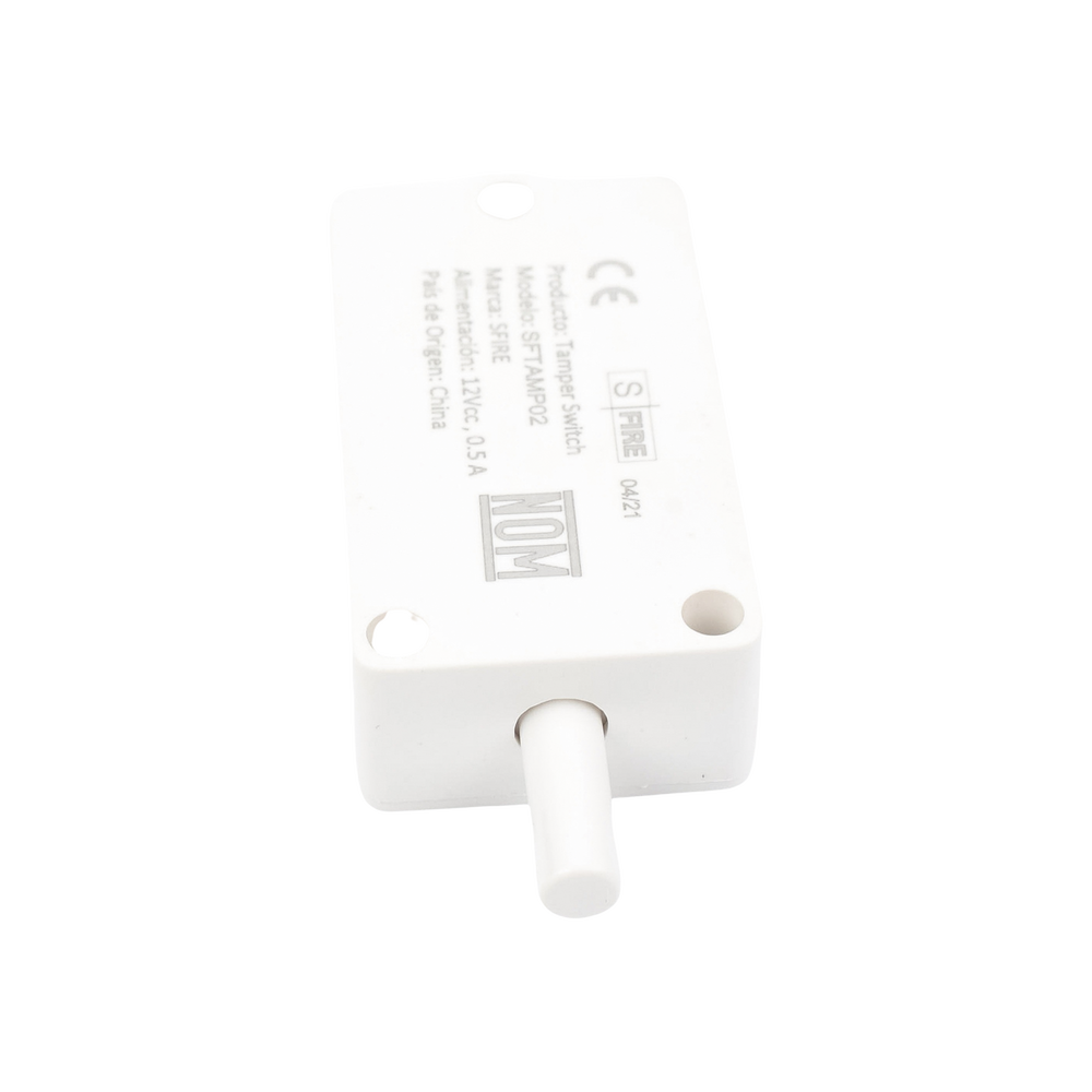 Tamper switch Normalmente Abierto Aplicación para Paneles de alarma, Gabientes, paneles de acceso, etc  Facil uso SFTAMP02 - SILYMX