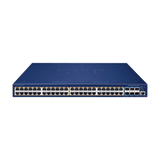 Switches PoEPLANETSGS-6310-48P6XRSwitch Administrable Capa 3 48 Puertos Gigabit PoE+ 802.3at 6 SFP 10G Redundante PLANET SGS - 6310 - 48P6XR - SILYMX