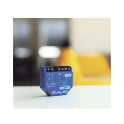 AutomatizacionSHELLYSHELLY1GEN3Relevador Inalámbrico Inteligente 16A 110 - 230V Contacto Seco WiFi Alexa Google Home Shelly SHELLY1GEN3 - SILYMX