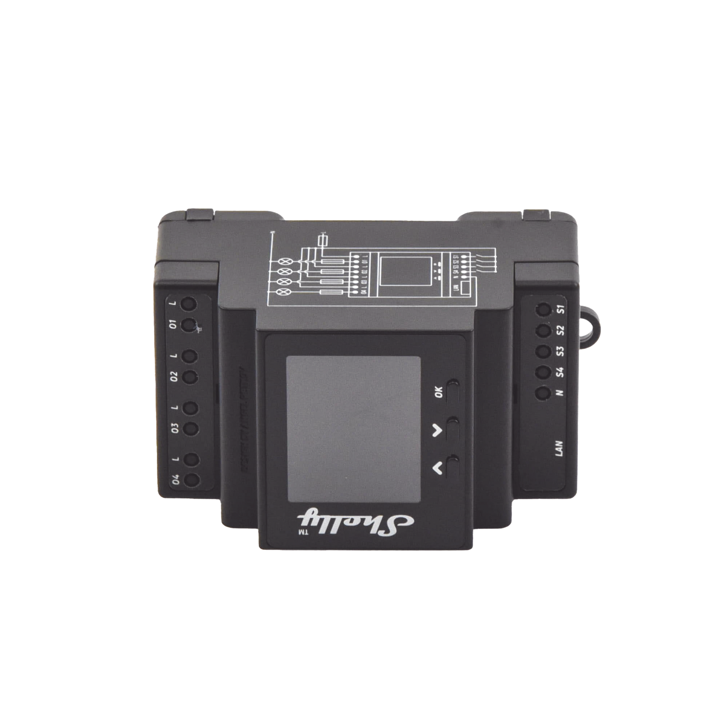 Relevador 40A inalámbrico WIFI y Ethernet 4 canales inteligentes 10A por canal, 110-230 V /montaje riel DIN SHELLY SHELLYPRO4PM - SILYMX