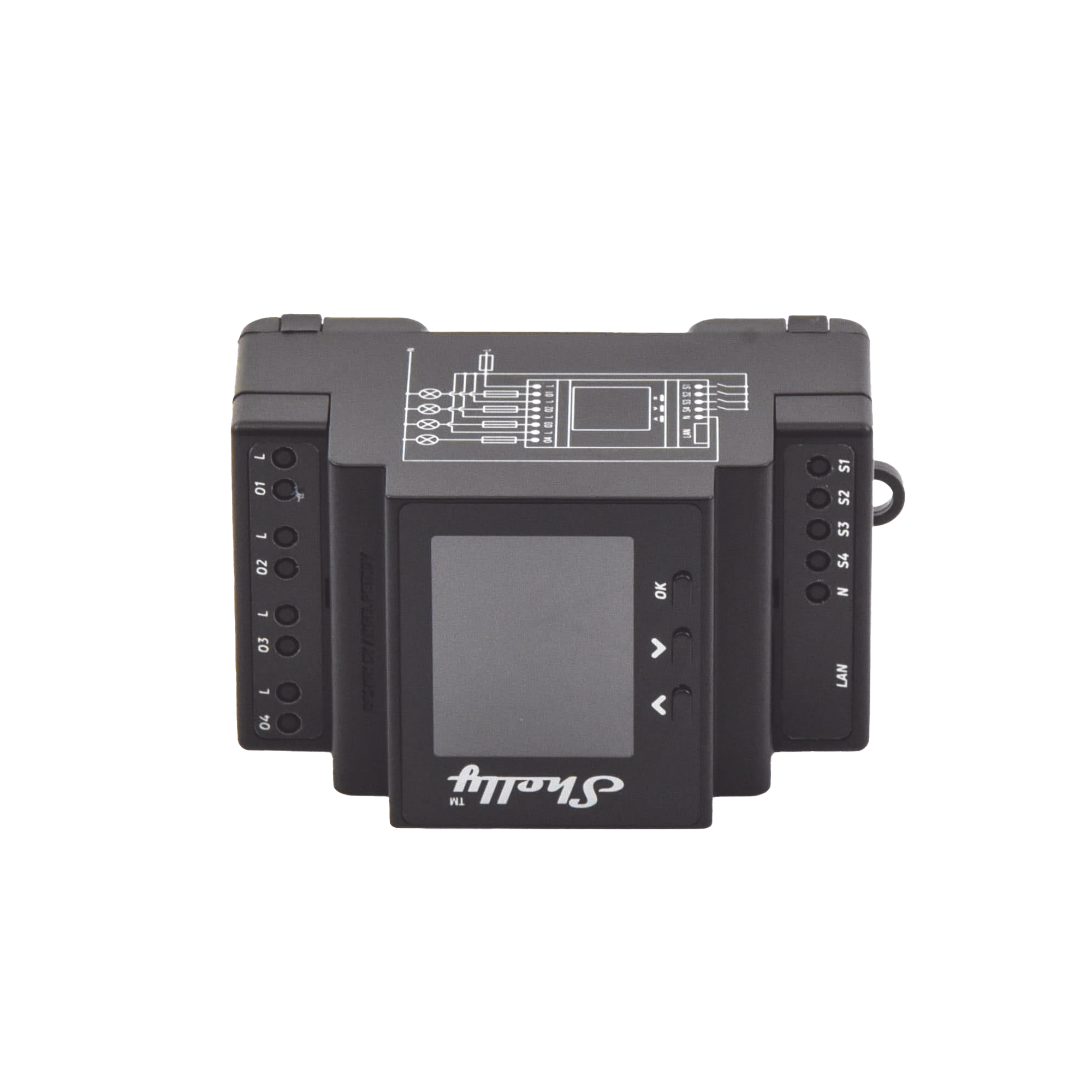 Relevador 40A inalámbrico WIFI y Ethernet 4 canales inteligentes 10A por canal, 110-230 V /montaje riel DIN SHELLY SHELLYPRO4PM - SILYMX