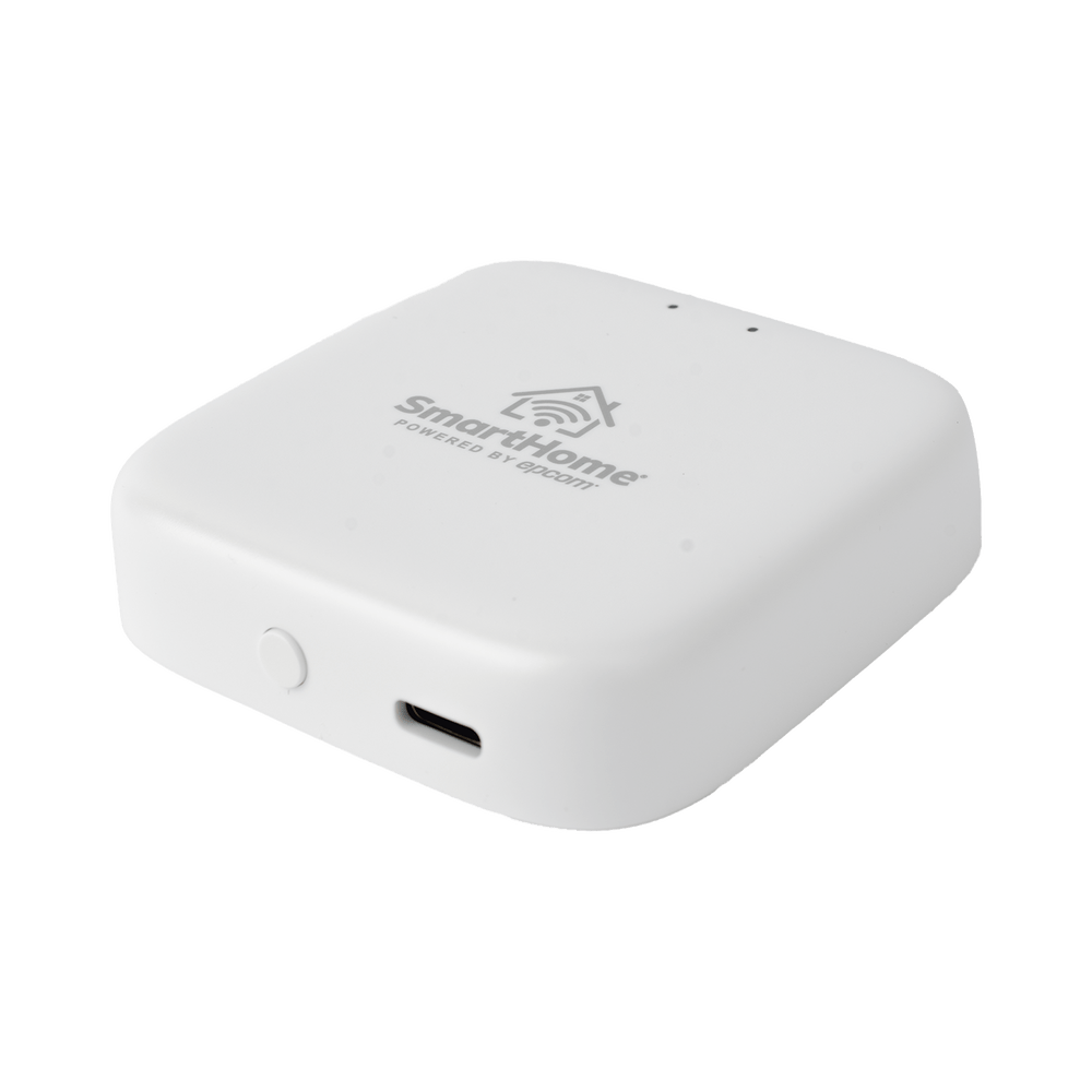 (ZigBee) Controlador HUB ZigBee, conexión Bluetooth y Wifi, compatible con Alexa y GoogleHome y cámaras IP SmartHome by Epcom SHGATEWAYZWB - SILYMX