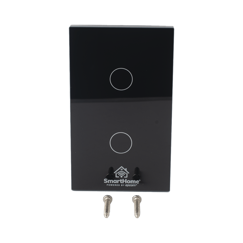 ZigBee Apagador switch inalámbrico ZigBee control de 2 regresos de carga 110V SHS212Z - SILYMX
