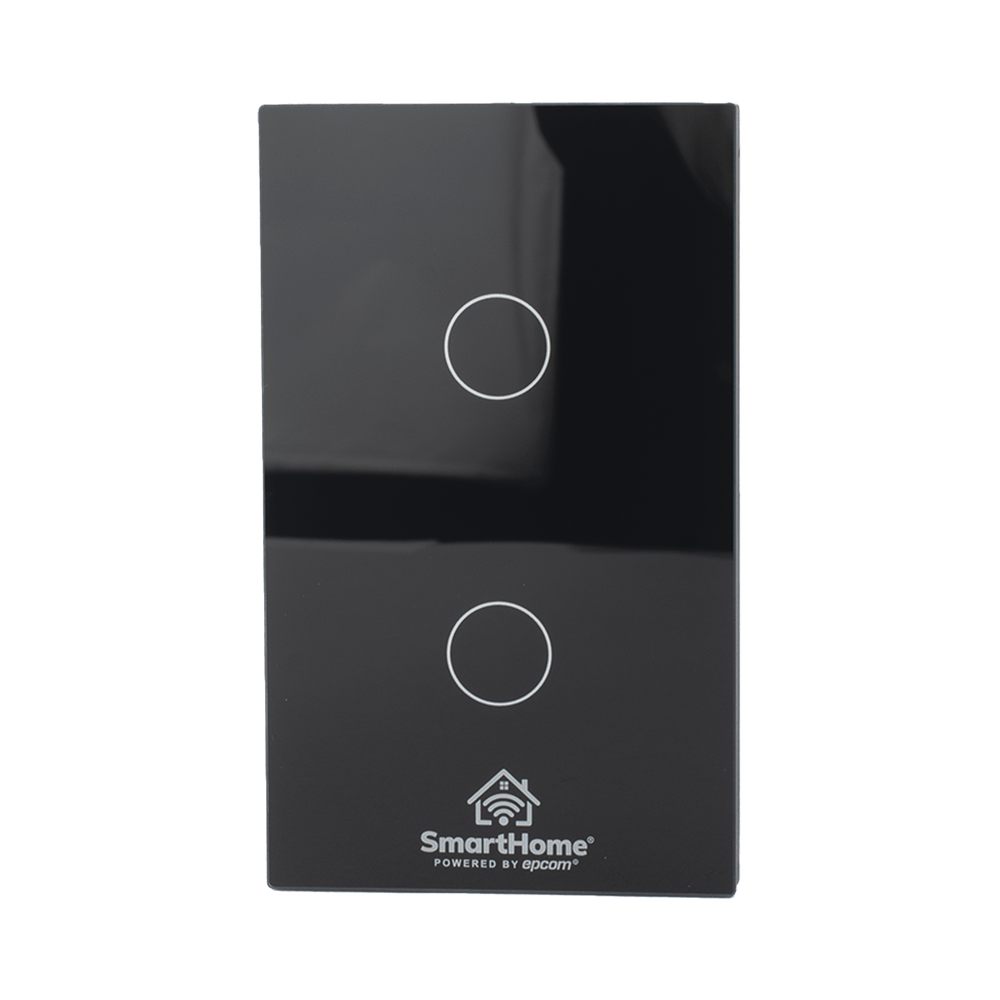 ZigBee Apagador switch inalámbrico ZigBee control de 2 regresos de carga 110V SHS212Z - SILYMX