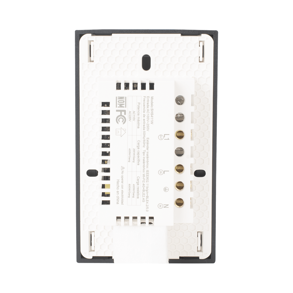 Wifi Apagador switch inalámbrico WIFI control de 1 regreso de carga 110V SHS411W - SILYMX