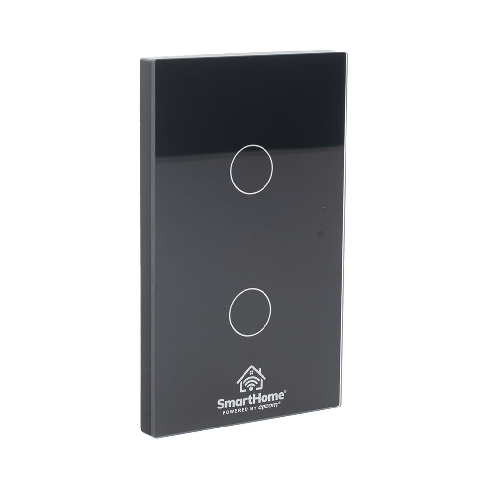 Wifi Apagador switch inalámbrico WIFI control de 2 regresos de carga 110V SHS412W - SILYMX