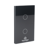 Wifi Apagador switch inalámbrico WIFI control de 2 regresos de carga 110V SHS412W - SILYMX