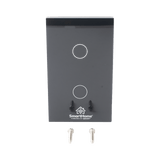 Wifi Apagador switch inalámbrico WIFI control de 2 regresos de carga 110V SHS412W - SILYMX