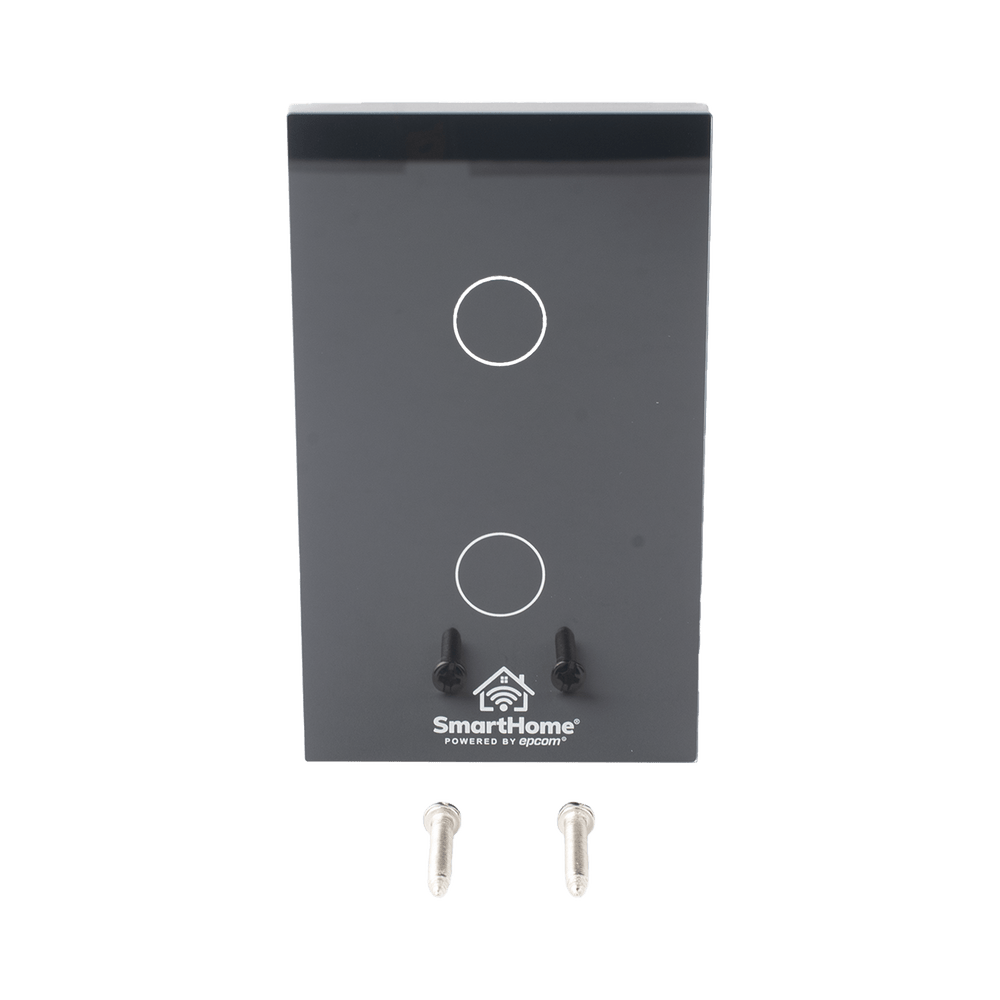 Wifi Apagador switch inalámbrico WIFI control de 2 regresos de carga 110V SHS412W - SILYMX