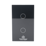 Wifi Apagador switch inalámbrico WIFI control de 2 regresos de carga 110V SHS412W - SILYMX